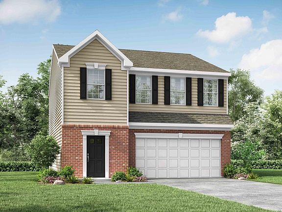 Elevation A Opt. Partial Brick Front