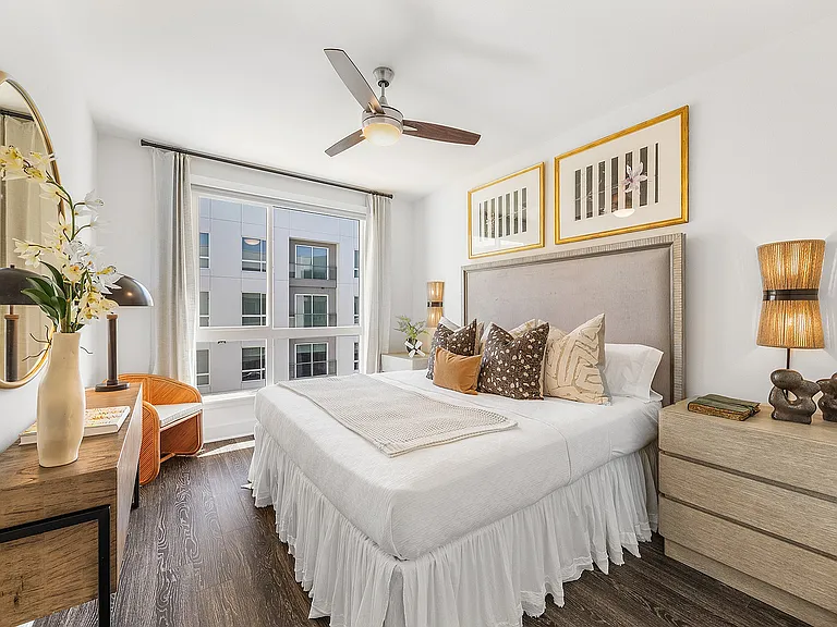 Bright and elegant bedroom