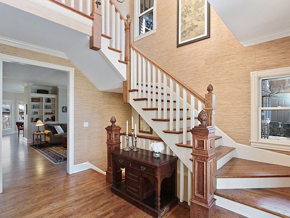 Two Story Foyer with Grand Staircase