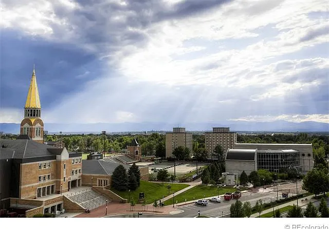 DU Richie Center and Lacrosse stadium, athletic fields and the Cable Museum.