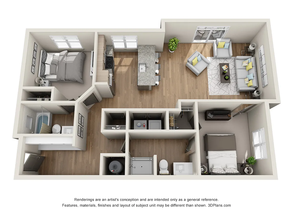 Floor plan B2