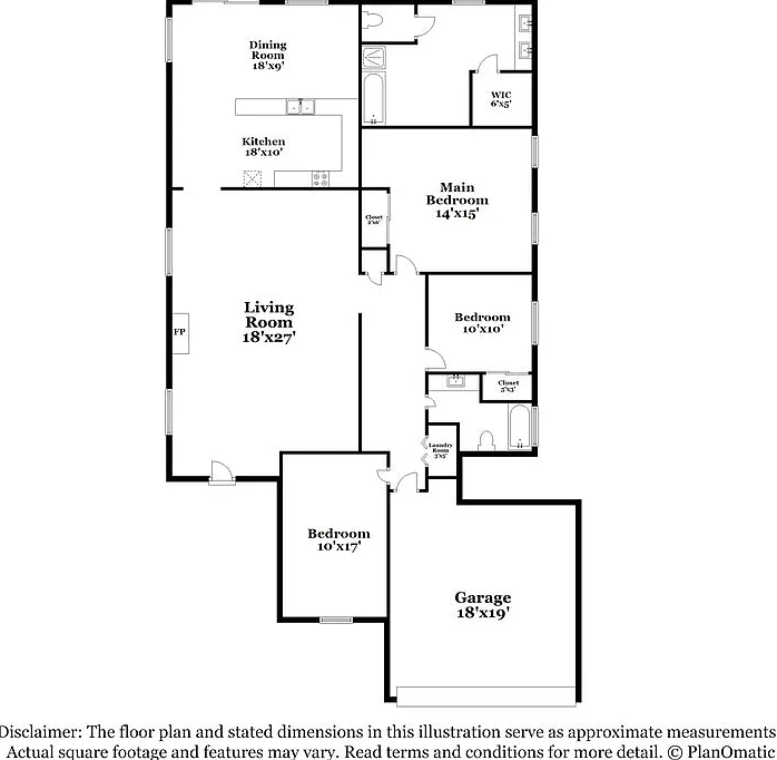 3 bed, 2.0 bath, 1558 sqft, $3,080 — Photo 2