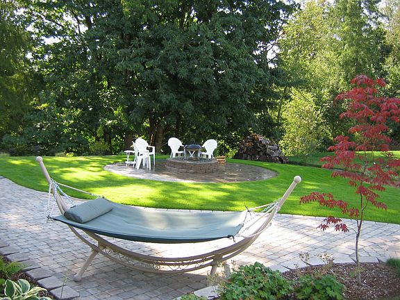 North side yard