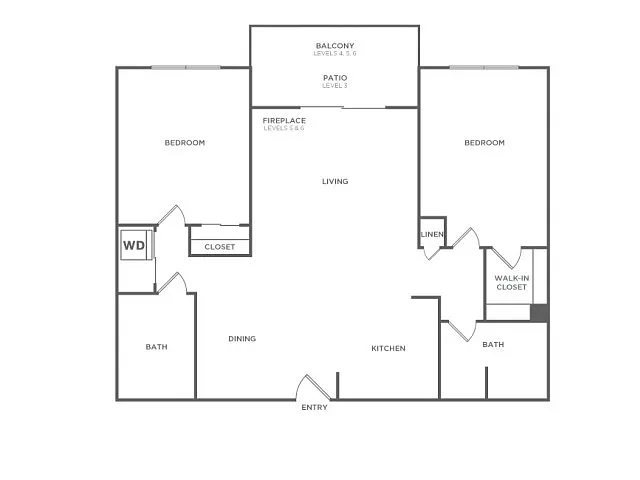 Floor plan C - Classic