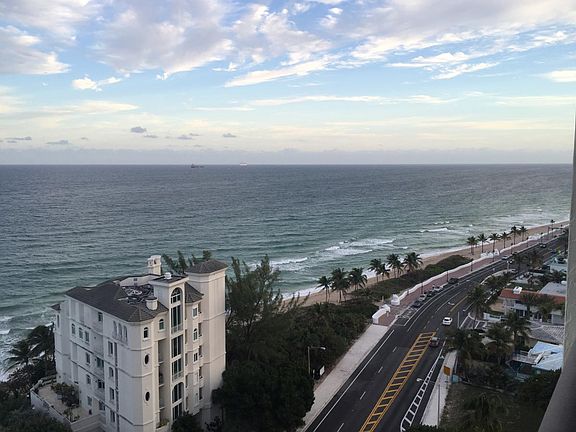 On balcony looking south