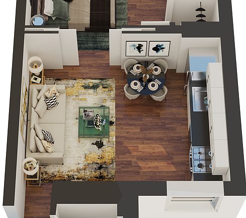 2nd image of 207 W 11th St #D1