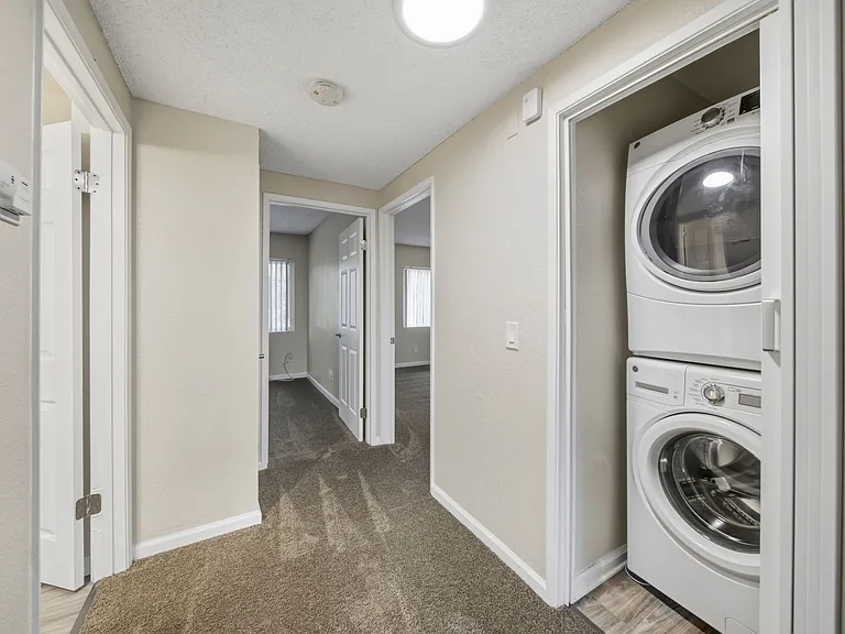 Full Size Washer & Dryer in Upstairs Apartments at Midway Gardens Apartments