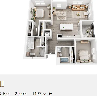 Plan 11 floor plan The Charles Denver West