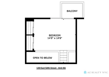 Rented by AZ REALTY NYC LLC