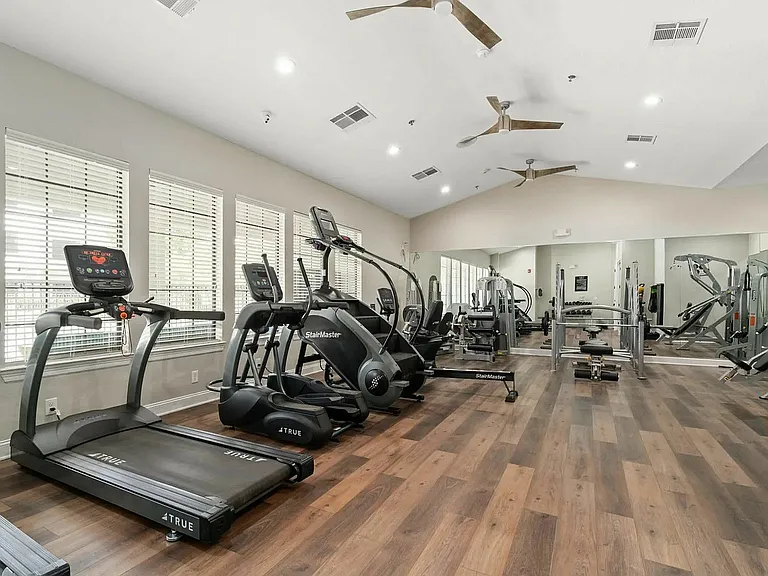 Fitness Center with Cardio and Strength Stations