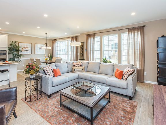 Bright and open great room