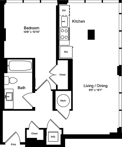 Floor plan 1F