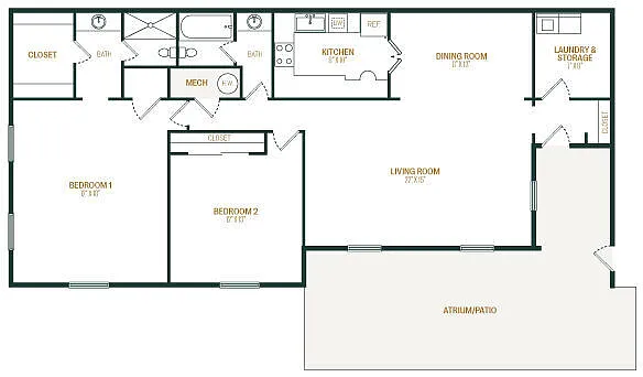 Floor plan B4