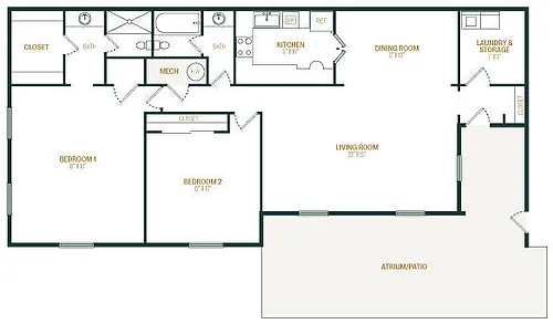 Floor plan B4