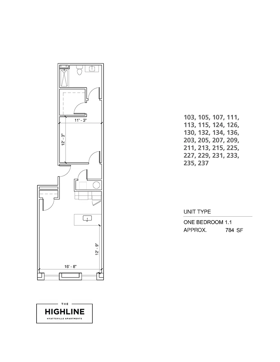 Floor plan DaVinci