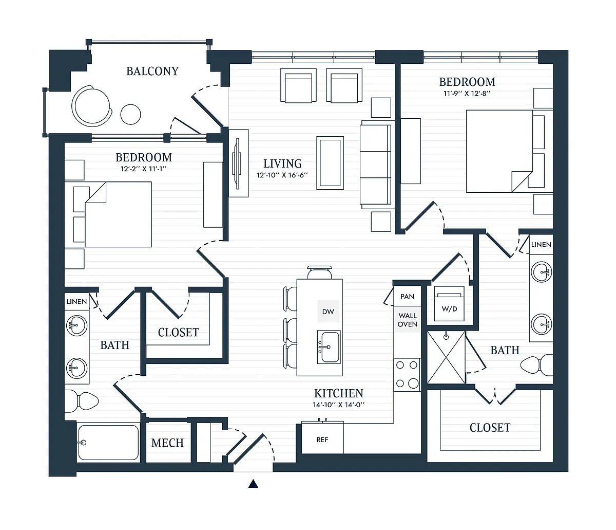 Floor plan B2