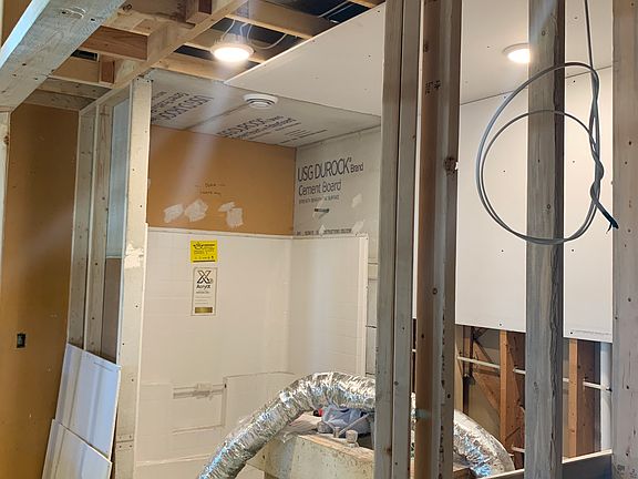 New tub/shower combo install