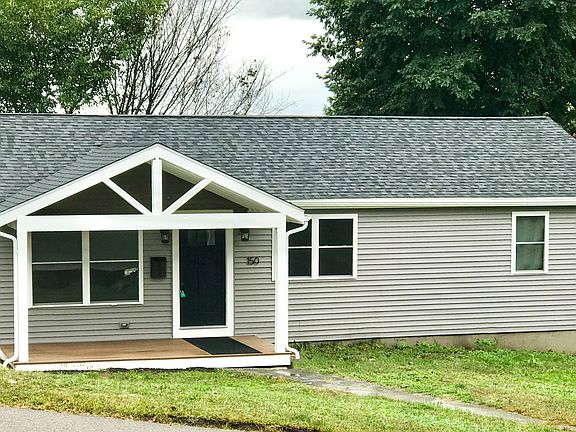 Front before landscaping