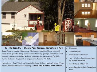 171 Hudson St, Metuchen, NJ 08840