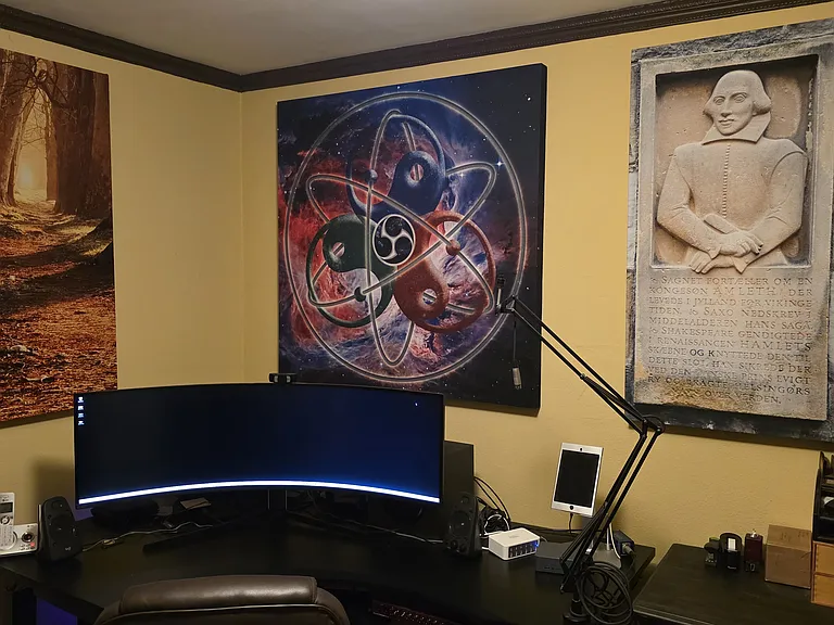 Adjoining office