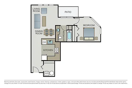 Floor plan Plan 1E