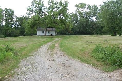 Second Drive on West Side of Property