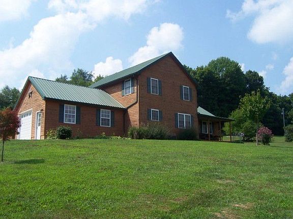 Front view of the home