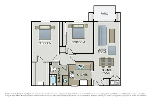 Floor plan St. Tropez