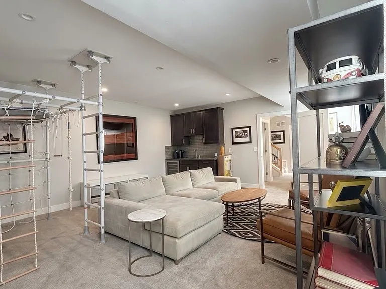 Basement Entertainment Room