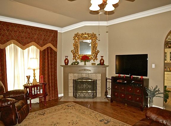 Wood Burning Fireplace