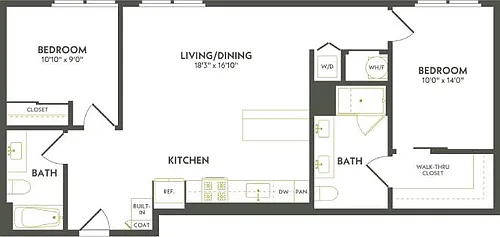 Floor plan C7