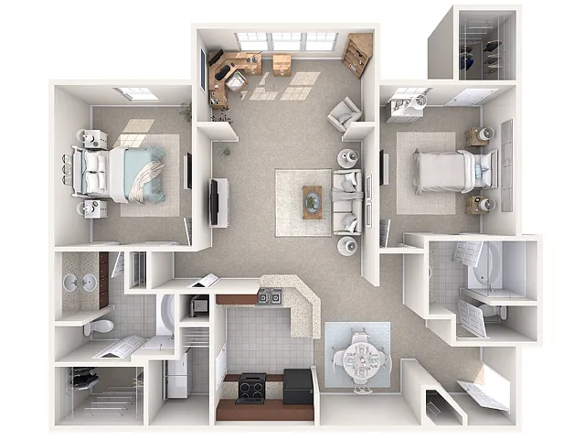 Floor plan B2 Study