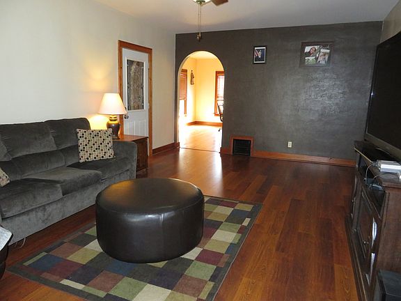 Living room accent wall