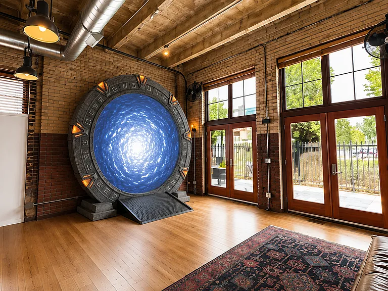 Stargate not included.
