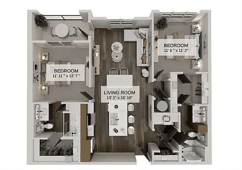 Floor plan Saguaro Crest (B1E)