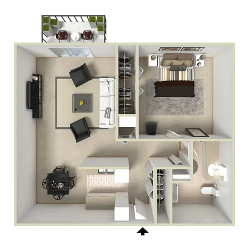 Floor plan Jade - Renovated