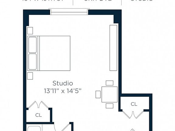 2nd image of 434 W 19th St APT 4B