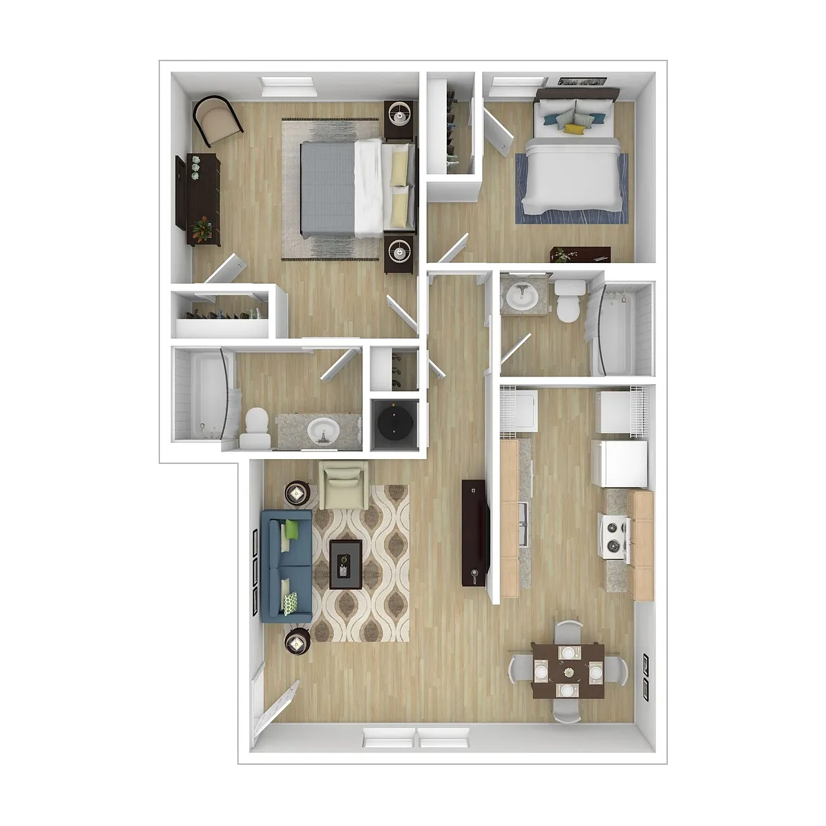Floor plan 2X2