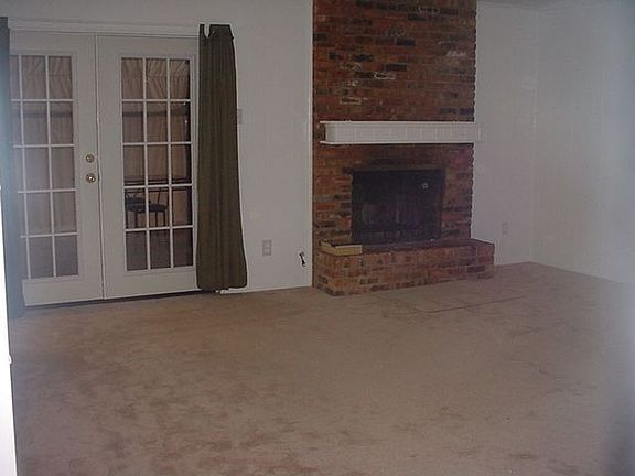 Large living area with WBFP