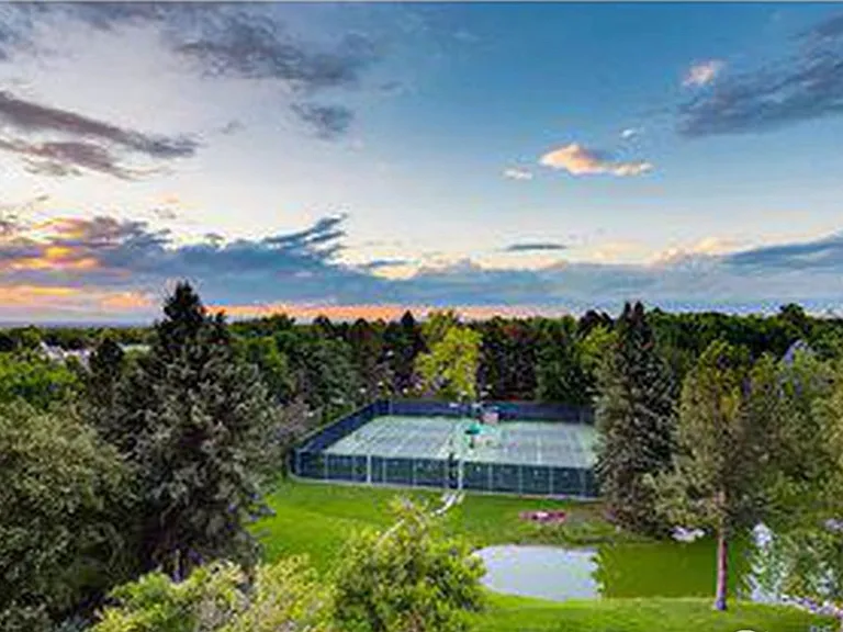 Tennis courts exclusively for residence only