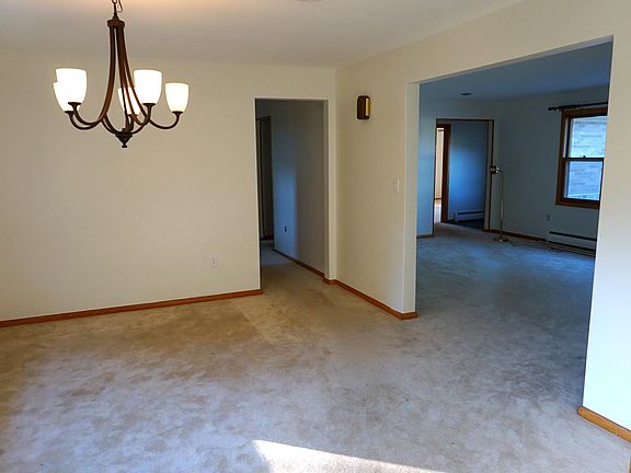 Dining and living rooms