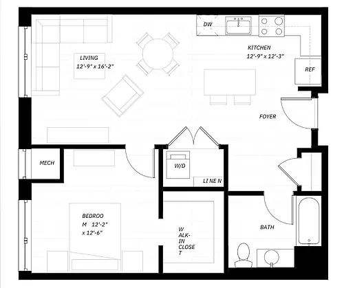 Floor plan A8
