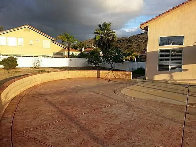 Back yard