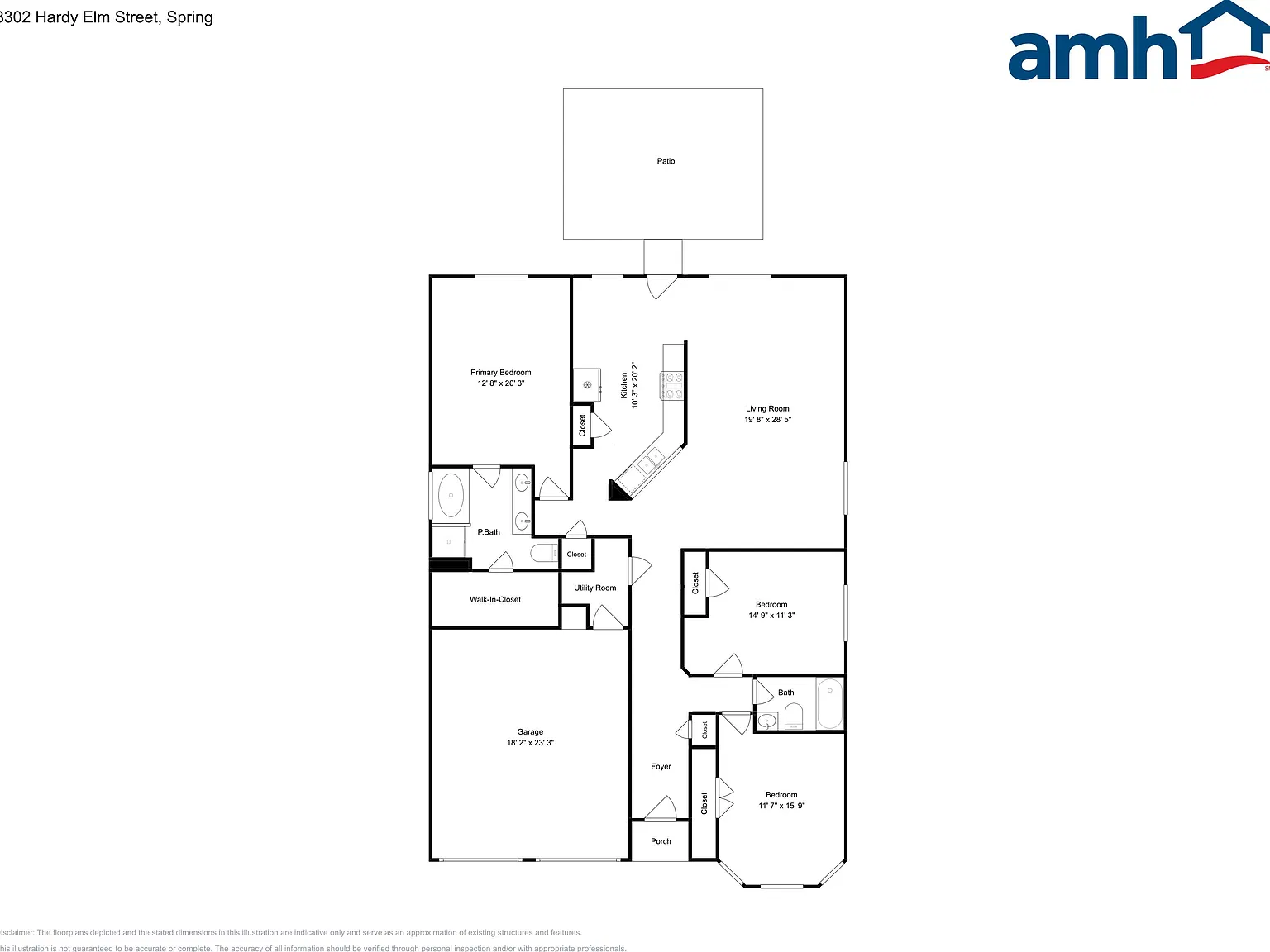 3 bed, 2.0 bath, 1810 sqft, $1,960 — Photo 2