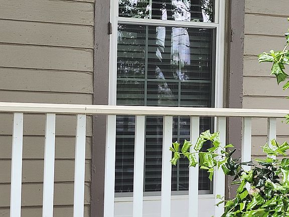 New Storm Window on front porch
