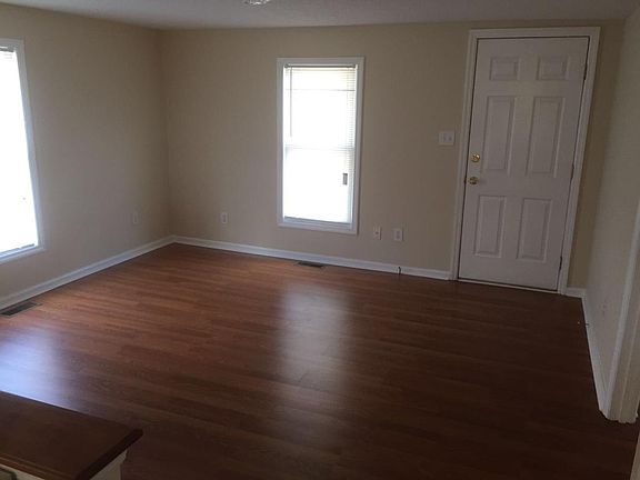 Living room view from the kitchen area