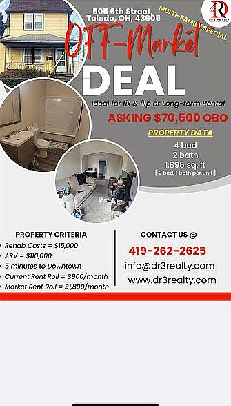 Duplex income opportunity!
