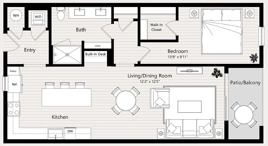 Floor plan A12