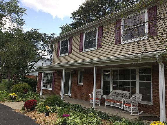 Front porch and garden