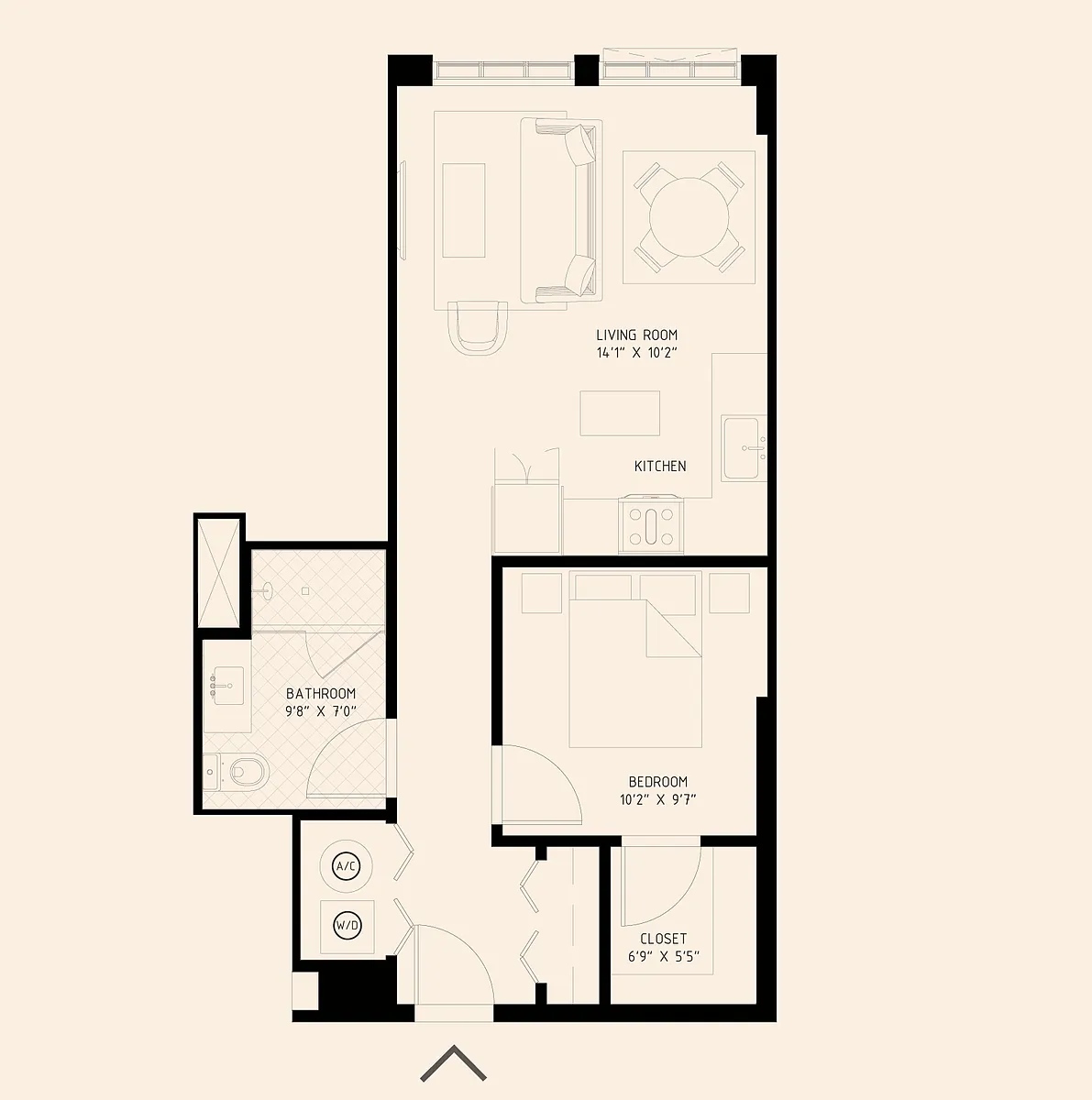 Floor plan A1